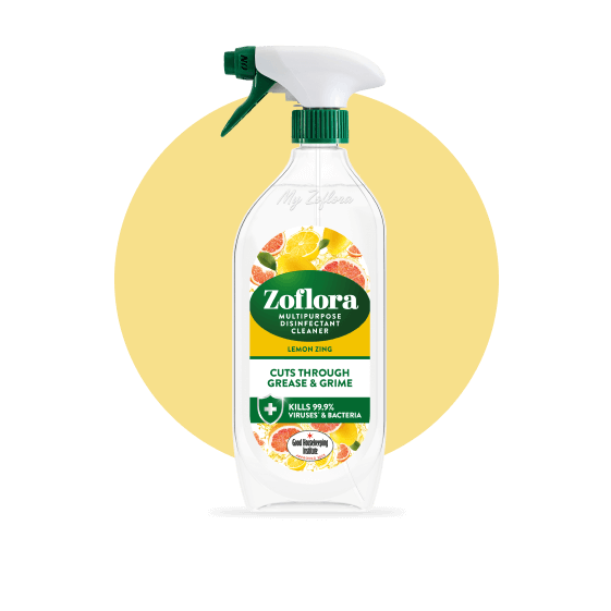 Lemon Zing Disinfectant Cleaner Packaging