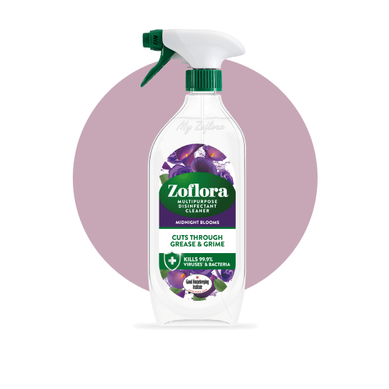 Zoflora Midnight Blooms Disinfectant Mist Packaging