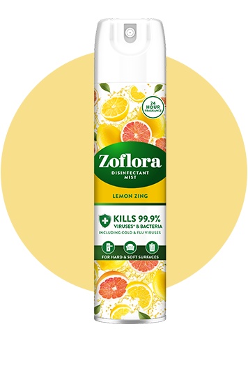 Lemon Zing Disinfectant Mist Escape Packaging