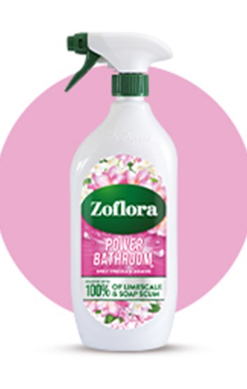Sweet Freesia & Jasmine Power Bathroom Cleaner Packaging