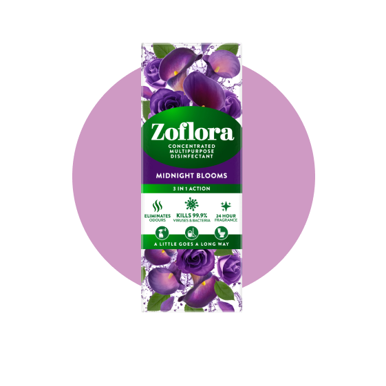 Zoflora Midnight Blooms Packaging