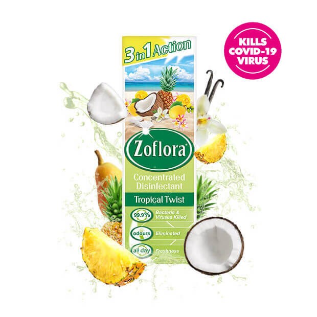 Zoflora Tropical Twist fragrant multipurpose concentrated disinfectant