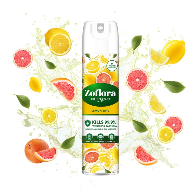 Zoflora Lemon Zing Disinfectant Mist 