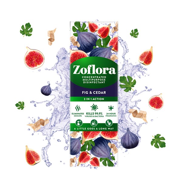 Zoflora Fig and Cedar fragrant multipurpose concentrated disinfectant