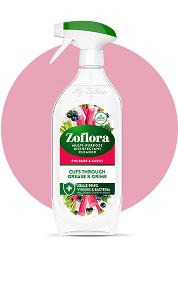 Rhubarb & Cassis Disinfectant Cleaner Packaging
