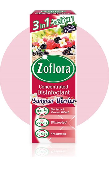 Zoflora Summer Berries Packaging