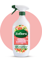 Caribbean Grapefruit & Lime Bathroom Cleaner Packaging