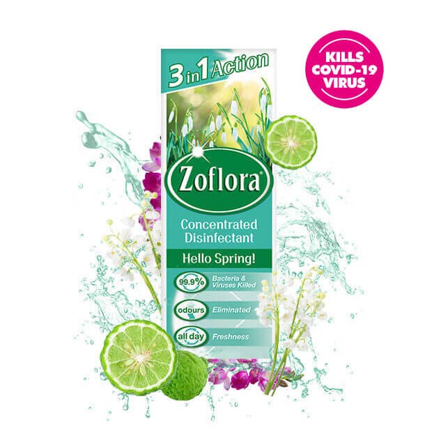 Zoflora Hello Spring fragrant multipurpose concentrated disinfectant