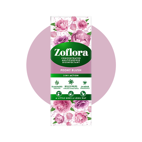 Zoflora Peony Blush Packaging