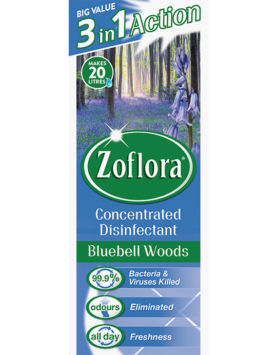 Bluebell Woods | Fragrant Multipurpose Disinfectant | Zoflora