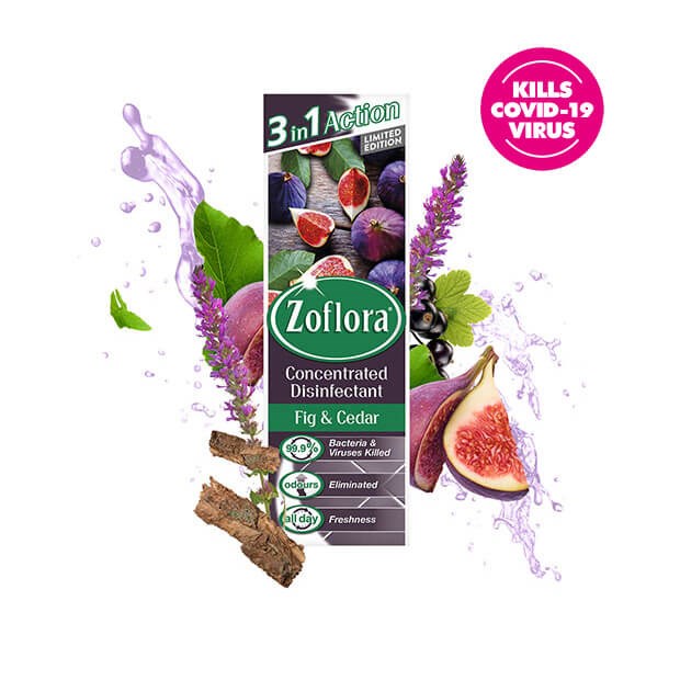 Zoflora Fig and Cedar fragrant multipurpose concentrated disinfectant