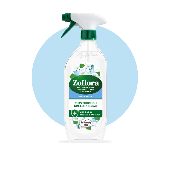 Linen Fresh Disinfectant Cleaner Packaging