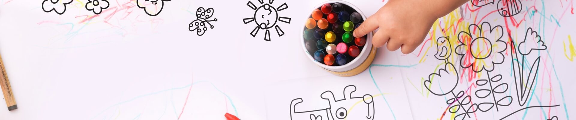 Wide angle of Zoflora Kid's Activity Pack