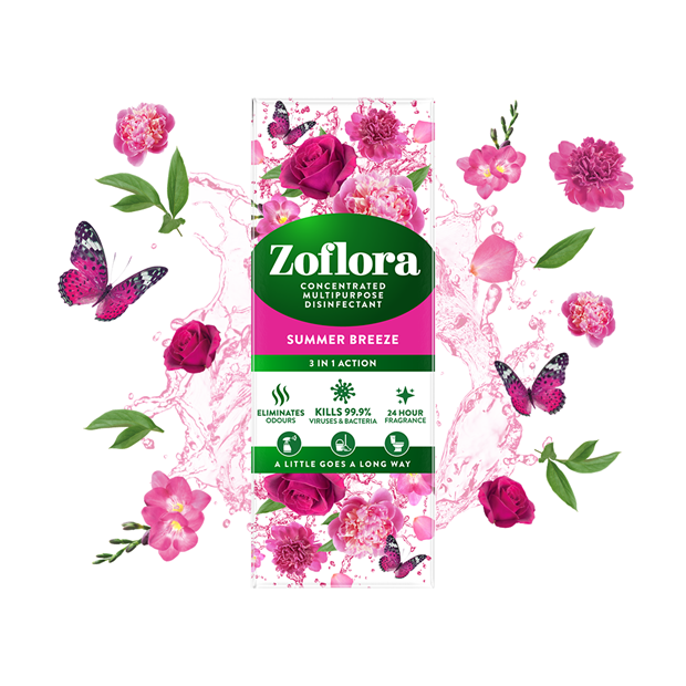 Zoflora Summer Breeze multipurpose concentrated disinfectant