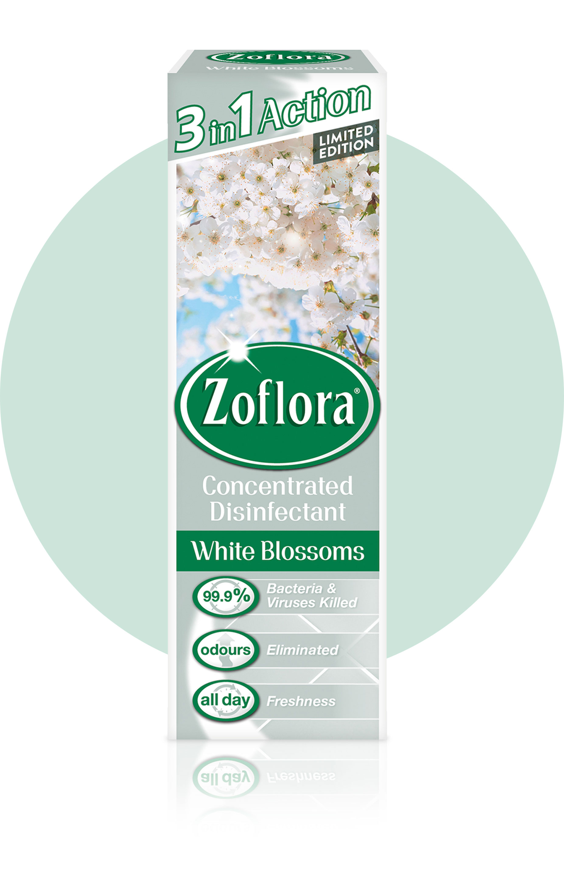 Zoflora White Blossoms Packaging
