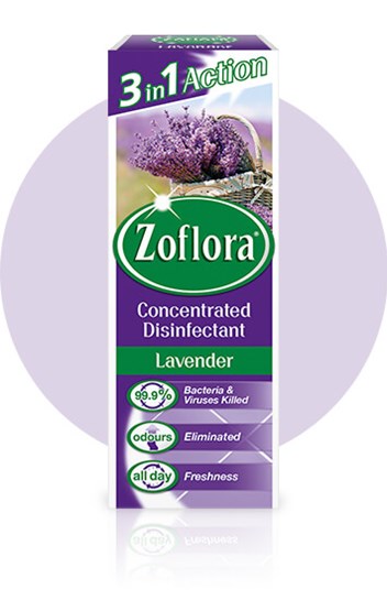 Zoflora Lavender Packaging