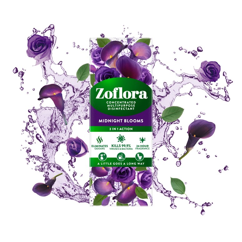 Zoflora Midnight Blooms fragrant multipurpose concentrated disinfectant