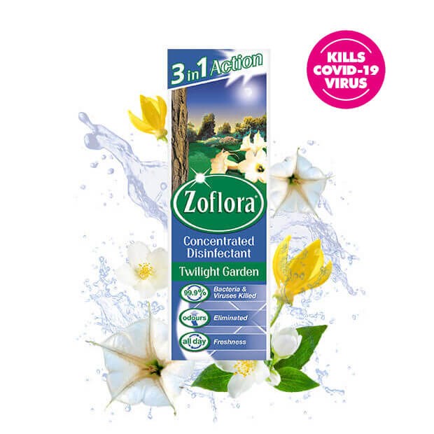 Zoflora Twilight Garden fragrant multipurpose concentrated disinfectant