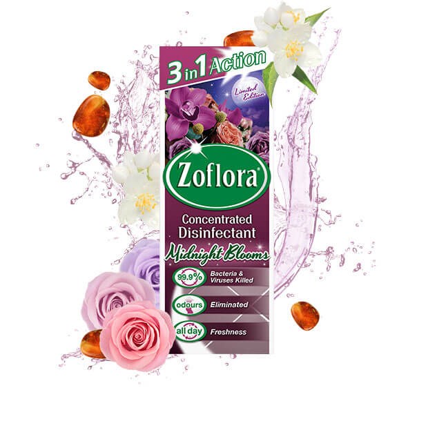 Zoflora Midnight Blooms fragrant multipurpose concentrated disinfectant