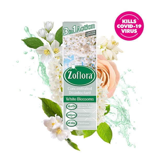 Zoflora White Blossoms fragrant multipurpose concentrated disinfectant