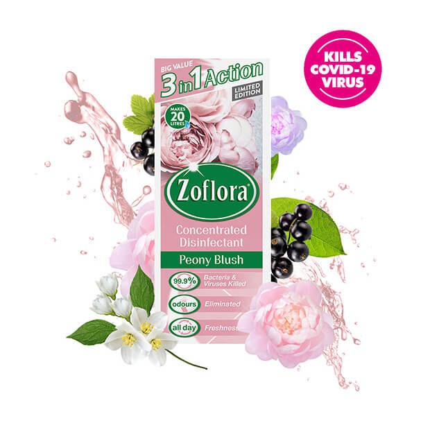 Zoflora Peony Blush fragrant multipurpose concentrated disinfectant