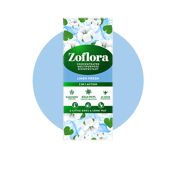 Zoflora Linen Fresh Packaging