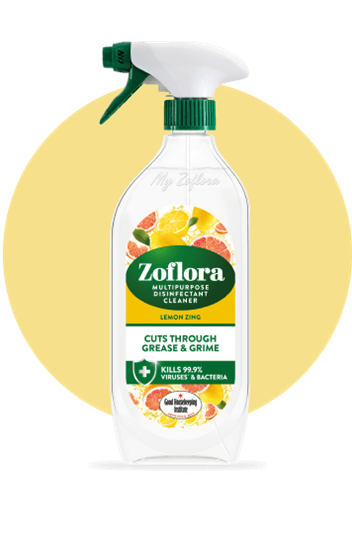 Lemon Zing Disinfectant Cleaner Packaging