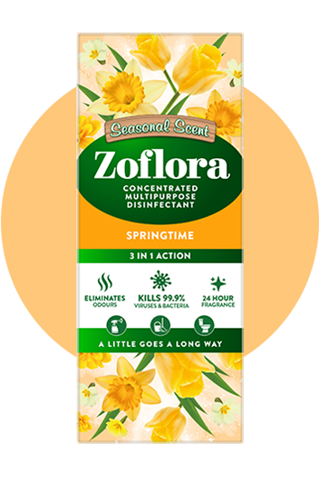 Zoflora Springtime Packaging