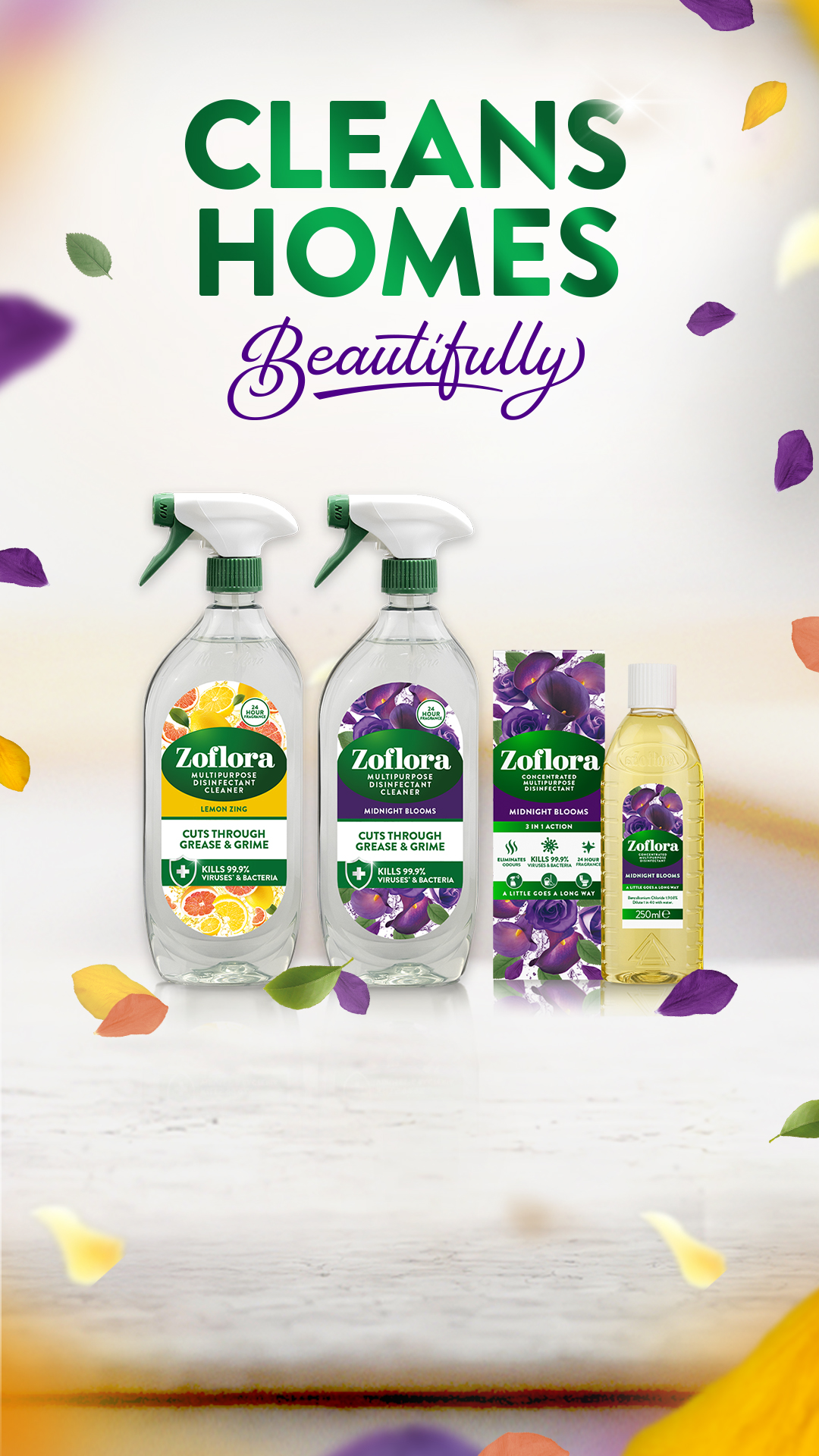 Multi purpose Cleaner and Concentrate cleaning products