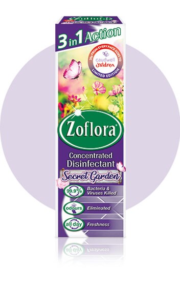 Zoflora Secret Garden Packaging