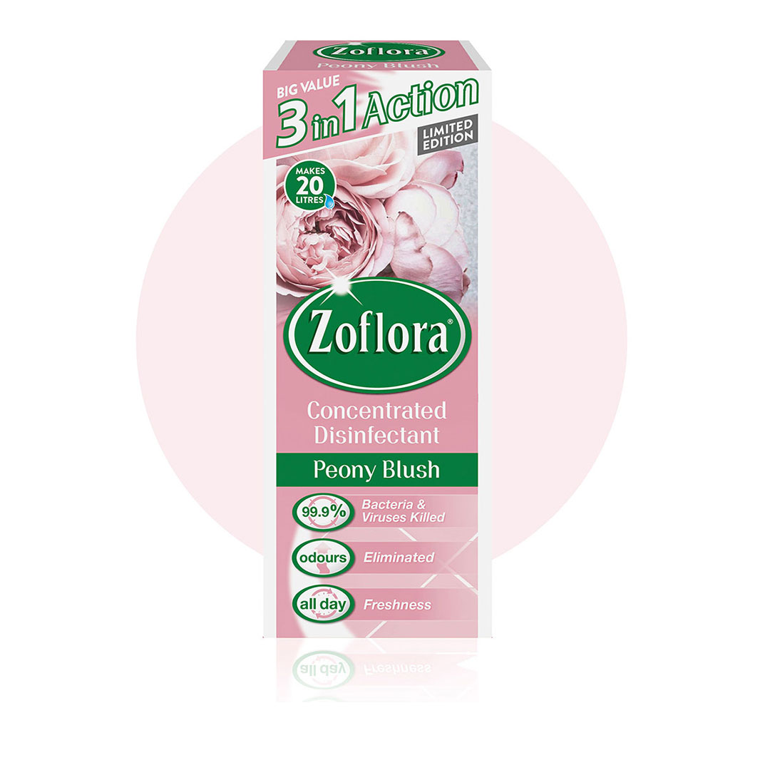 Zoflora Peony Blush Packaging