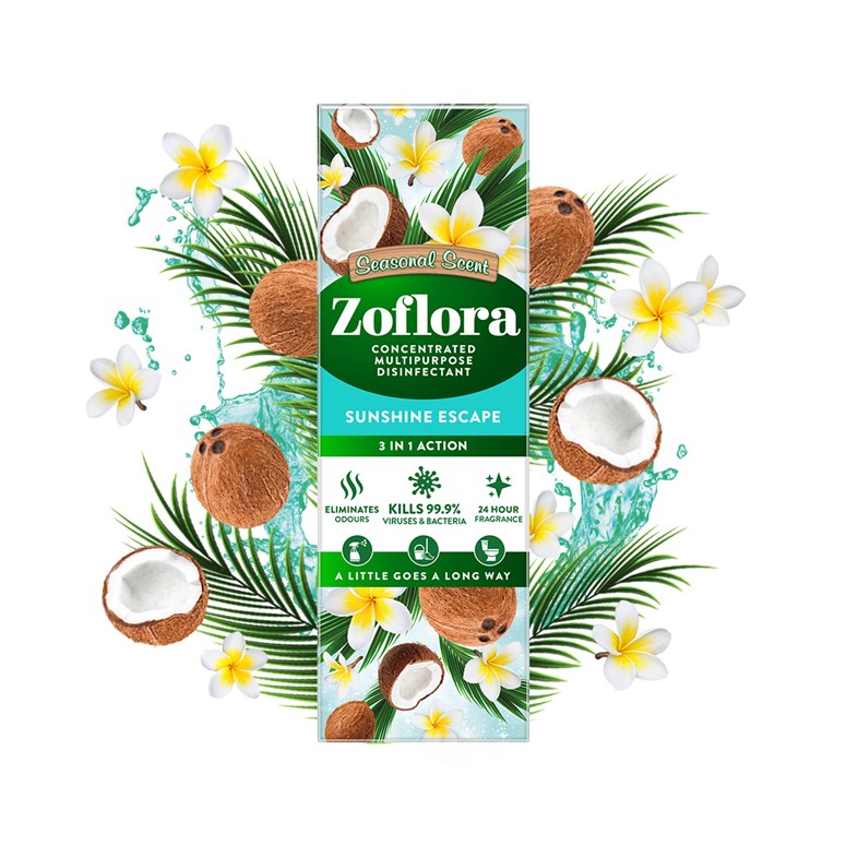 Zoflora Sunshine Escape fragrant multipurpose concentrated disinfectant