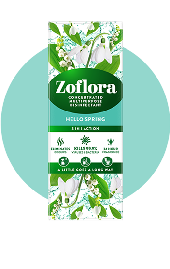 Zoflora Spring Springtime | Fragrant Multipurpose Disinfectant | Zoflora