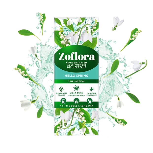 Zoflora Hello Spring fragrant multipurpose concentrated disinfectant