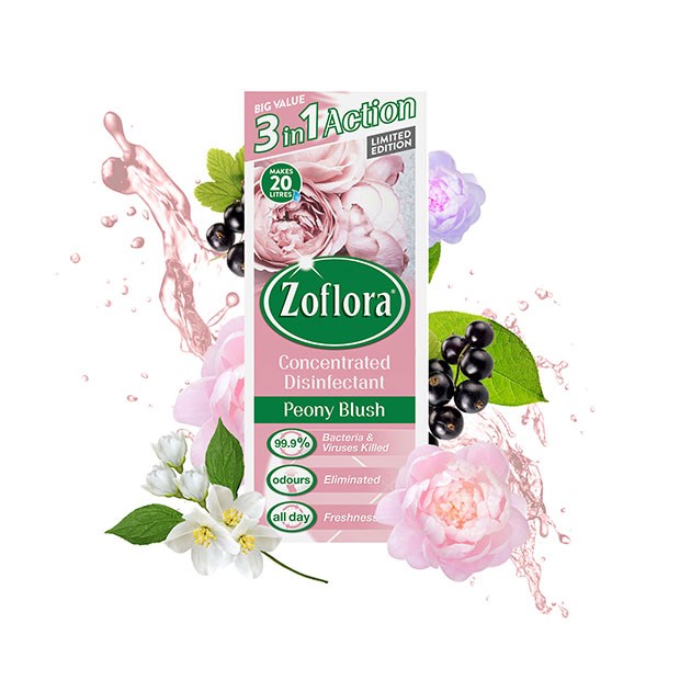 Zoflora Peony Blush fragrant multipurpose concentrated disinfectant