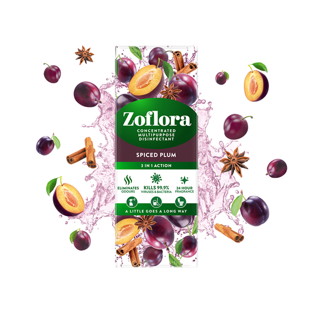 Zoflora Spiced Plum Fragrant Multipurpose Disinfectant