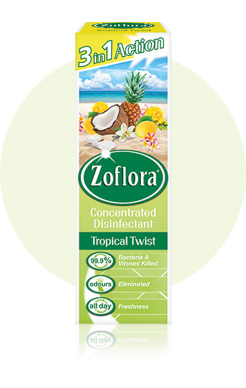 Zoflora Tropical Twist Packaging
