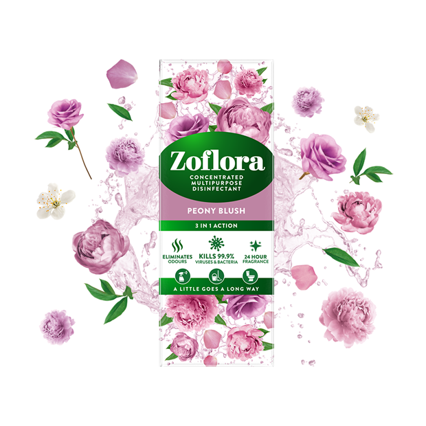 Zoflora Peony Blush fragrant multipurpose concentrated disinfectant