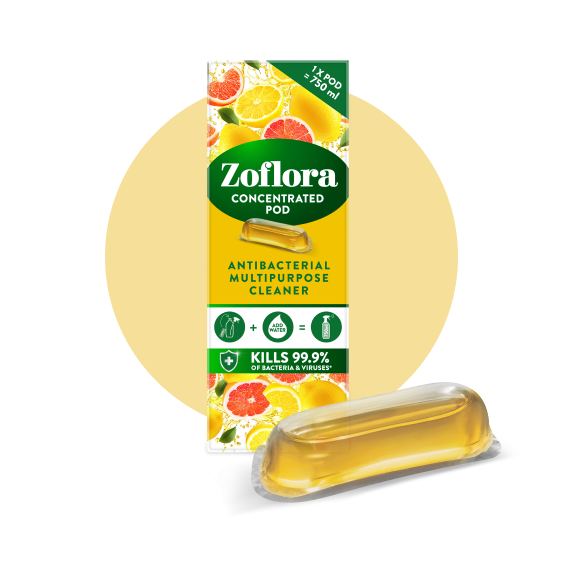 Zoflora Lemon Zing Packaging