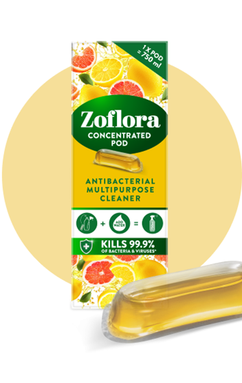 Zoflora Lemon Zing Packaging