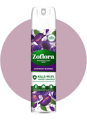 Zoflora Midnight Blooms Disinfectant Mist Packaging