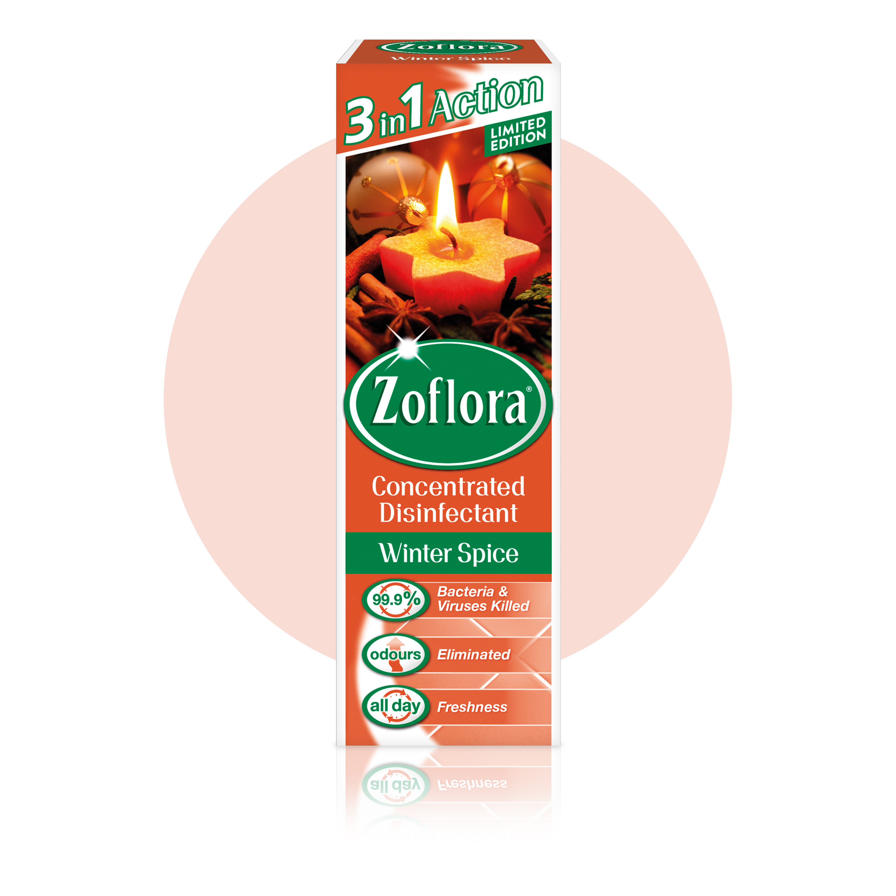 Zoflora Winter Spice Packaging