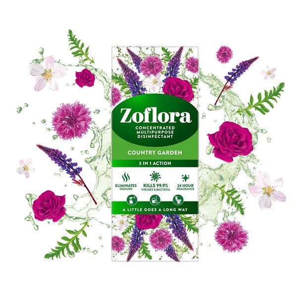 Zoflora Country Garden fragrant multipurpose concentrated disinfectant