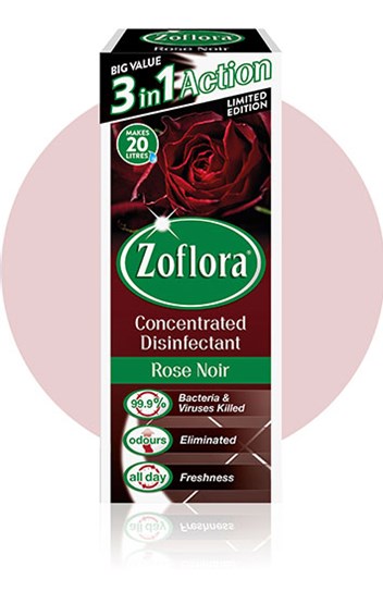 Zoflora Rose Noir Packaging