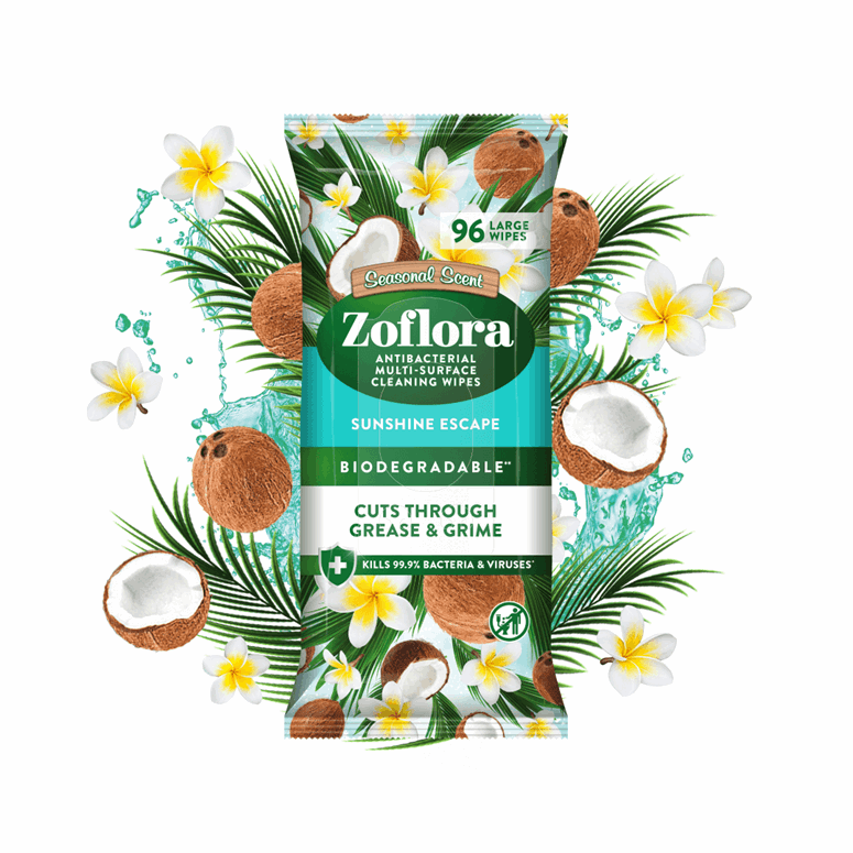 Sunshine Escape Multi-Surface Cleaning Wipes