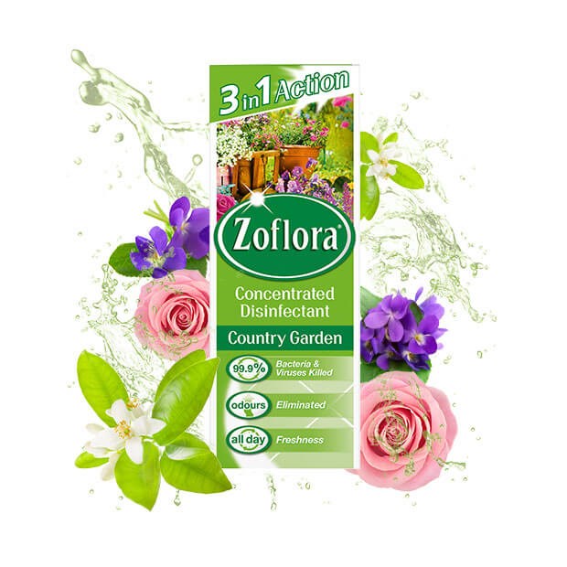 Zoflora Country Garden fragrant multipurpose concentrated disinfectant